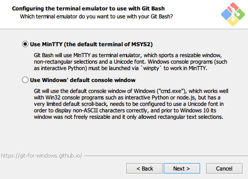 安装过程中的选项